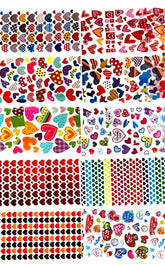 Heart Day Foil Set - 10pc