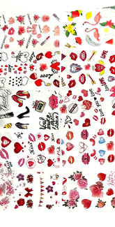 V Day Foil Set - 10pc