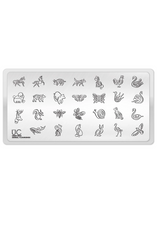 Animal Flourishes - Uber Chic Mini Stamping Plate