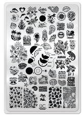 Seashells & Sunshine - Uber Chic Stamping Plate