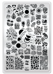Seashells & Sunshine - Uber Chic Stamping Plate