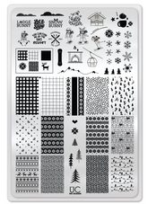 Ski Season - Uber Chic Stamping Plate