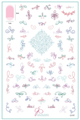 Tilt-A-Swirl (CjS-307)  - Clear Jelly Stamping Plate