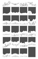 French Tilt-A-Swirl (CjS-308) - Clear Jelly Stamping Plate