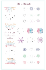 Frosty Flurries (CjS-326) - Clear Jelly Stamping Plate