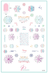 Frosty Flurries (CjS-326) - Clear Jelly Stamping Plate