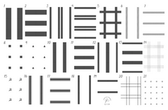 Festive Plaid - Two (CjSC-84) - Clear Jelly Stamping Plate