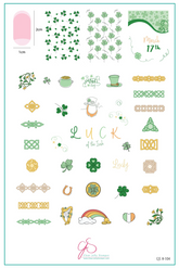 Luck (CjSH-104) - Clear Jelly Stamping Plate