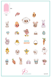 Easter Groovin' (CjSH-107) - Clear Jelly Stamping Plate