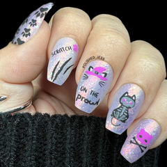 Cat-O-Ween (CjS H-96) - CJS Medium Stamping Plate