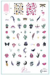 Celina Ryden - One (CjSLC-94) - Clear Jelly Stamping Plate