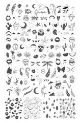 Celina Ryden - One (CjSLC-94) - Clear Jelly Stamping Plate