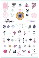 Celina Ryden - Two (CjSLC-95) - Clear Jelly Stamping Plate