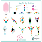 Celina Ryden - Crystal Application (CjSLC-98)- Clear Jelly Stamping Plate