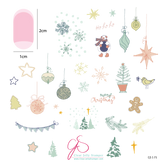 Patchwork Holiday (CjSC-75) - Medium Clear Jelly Stamping Plate