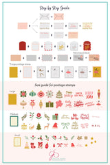 Sugarplum Post (CjSC-97) - Clear Jelly Stamping Plate