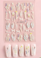 Flowered Fresh 5D Decals - 5D03