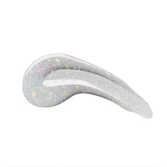 en Vogue Lac It! Diamond dust clear base packed full of holographic microglitters UV/LED gel nail polish for professional nails and extensions swatch