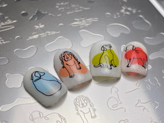 Mod Life Series - Animal Kingdom (CjS-407) - Etched Nail Art Stamping Plate - Clear Jelly Stamping Plate