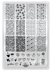Insatiable Valentine - Uber Chic Stamping Plate