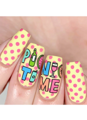 Picnic Perfect - Uber Chic Mini Stamping Plate