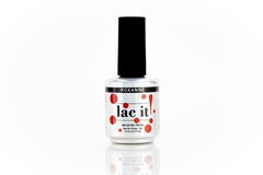 en Vogue Lac It! Roxanne true red crème with cool/blue undertones UV/LED gel nail polish for professional nails and extensions bottle