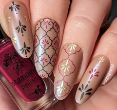 Enchanted Gems (CJSLC-101) - Clear Jelly Stamping Plate