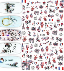 French Connection F528 - Thin Decals