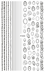 Graffiti Circles F550 - Thin Decals