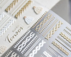 Sweater Designs you can FEEL! #107 Thin Decals