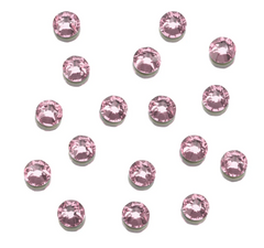 Genuine Crystal Rhinestones - Light Rose 144ct