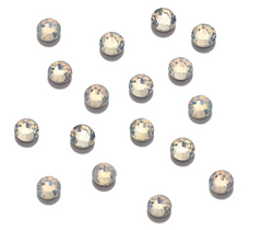 Genuine Crystal Rhinestones - White Opal 144ct