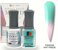 Mint Freeze Mood Polish DUO - Gel Polish & Lacquer PMMDS69