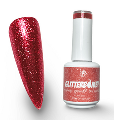 Glitter Bomb Gel Polish - Poppy