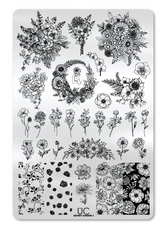 Secret Garden 3 - Uber Chic Stamping Plate