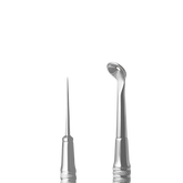 Staleks Pro EXPERT 20/4 Blackhead Remover Tool DOUBLE-ENDED SPOON UNO AND VIDAL NEEDLE STRAIGHT ZE-20/4