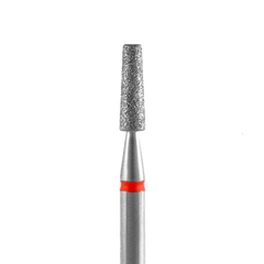 Staleks Diamond Nail Prep Drill Bit "FRUSTUM" Red Diameter 2.5/8MM - FA70R025