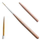 Long Gel Art Liner Brush #3 - 15mm Akzentz Art Brushes