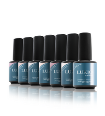 Build Collection - 6 Colors + Clear - Akzentz Luxio .5oz/15ml