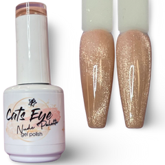 Nude Collection - Cats Eye Gel Polish : Bronze, Blush & Hi-Light