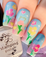 Dainty Doodles (CjS-386) - Clear Jelly Stamping Plate