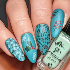 Pretty Paper - Festive (CjSC-78) - Clear Jelly Stamping Plate