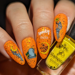 Cozy Crypt (CjSH-94) - CJS Medium Stamping Plate