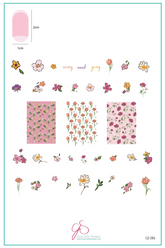 Dainty Doodles (CjS-386) - Clear Jelly Stamping Plate