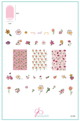 Dainty Doodles (CjS-386) - Clear Jelly Stamping Plate