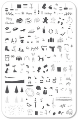 Frosty Fun & Cozy Cocoa (CjSC-89) - Clear Jelly Stamping Plate