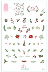 Merry Mistletoe Moments (CjSC-90) - Clear Jelly Stamping Plate