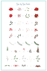 Merry Mistletoe Moments (CjSC-90) - Clear Jelly Stamping Plate