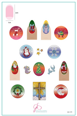 Holiday Glass (CjSC-91) - Clear Jelly Stamping Plate