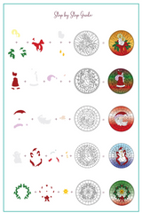 Holiday Glass (CjSC-91) - Clear Jelly Stamping Plate